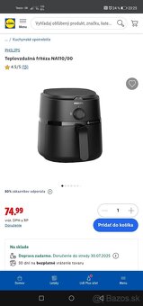 Teplovzdušná fritéza Philips - nová, nepoužitá - 4