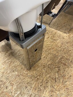 Kadernícke umývadlo – pohodlné sedáky, hlboká misa - 4