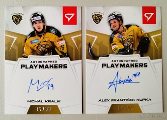 Hokejové kartičky SHL 2024/2025 - AUTOGRAPHED PLAYMEKERS /89 - 4