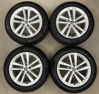 Nepoužitá letná sada Audi A6 C8 - 5x112 R18 , 225/55/18 - 4