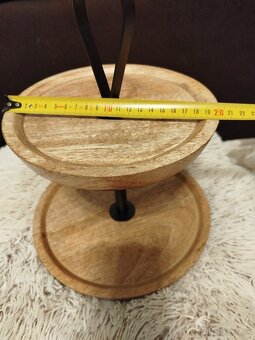 Drevený etažér na občerstvenie - 4