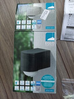 Vonkajší senzor pohybu EGLO- NOVÝ - 4