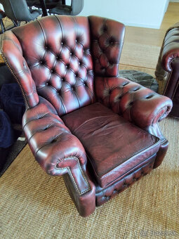 Queen's Anne chesterfield - 4