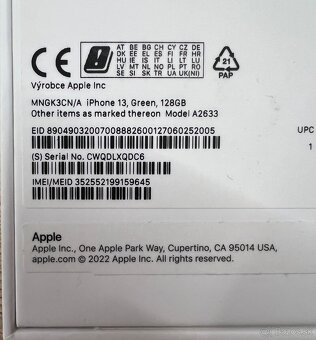 iPhone 13 green 128GB - 4