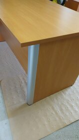 Písací stôl, pracovný stôl 140x80, kancelársky nábytok - 4