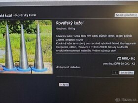Kováčsky rovnací kužeľ - 4