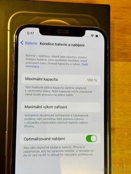 iPhone 12 Pro Max Gold BATERIE 100% TOP - 4