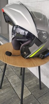 Pánska prilba na motorku Garibaldi M s interkomom - 4