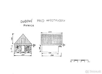Zrub, pozemok, murovaná garáž, pivnica a siete na pozemku - 4