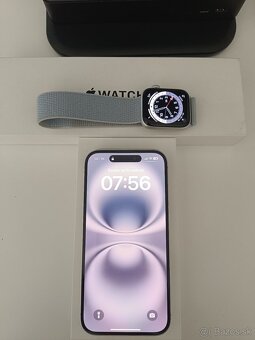 iphone 16 128 GB White + apple watch se 2 44 mm GPS - 4
