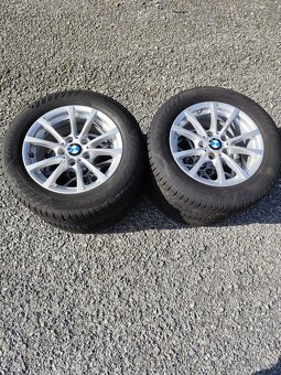 Zimné pneumatiky Matador 225/55 R16 + BMW disky 5x120 s TPMS - 4