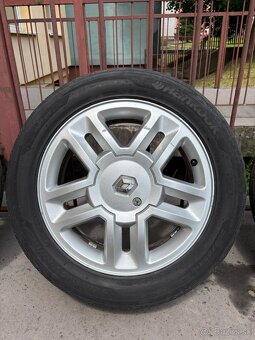 Predám disky Renault 4x100 R16 205/55 - 4
