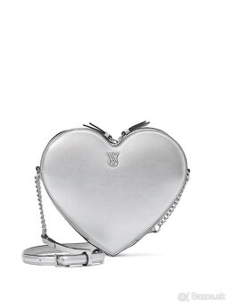 Victoria’s Secret kabelka strieborne srdiecko - 4