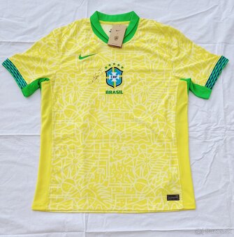Zberateľský dres Brazílie s podpisom Neymara - 4