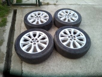 Predám sadu hliníkových kolies Mazda - 4