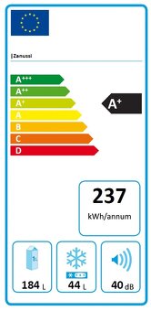 Chladnička  s mrazničkou ZANUSSI - 4