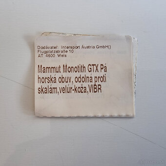 Vibramy Mammut Monolith GTX - 4