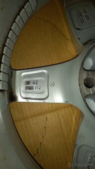 Predám 4ks ALU disky z AUDI Q3 7xR16 ET 42 - 4