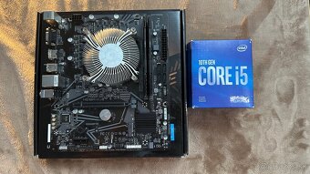 i5-10400F + 40GB RAM (2666 MHz) + Gigabyte H510M H (LGA1200) - 4