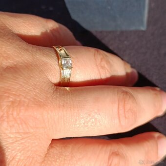 Zlaty prsten 585 - 4