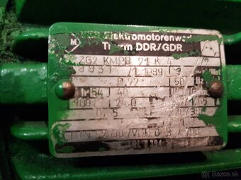 Elektrický motor a prevodovka - 4