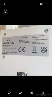 Infra panel Klarstein - 4
