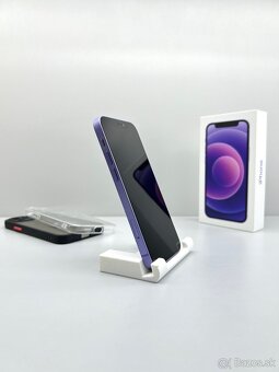 iPhone 12 MINI PURPLE NOVÁ BATÉRIA 100% ZDRAVIE - 4