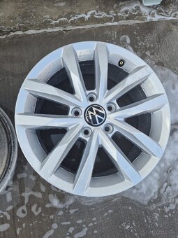 Originálne hliníkové disky škoda seat audi vw R16 - 4