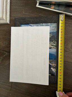 9ks fotoram, fotoramcek, ram na fotky rozne velkosti 9x13, 1 - 4