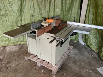 Kombinovaný 5operační stroj, pila, hoblovka, frézka,dlabačka - 4