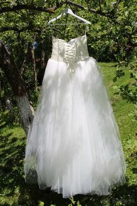Princeznovské svadobné šaty - 4