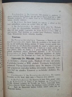 Nový pruvodce po Slovensku 1919 - Boubela raritka - 4