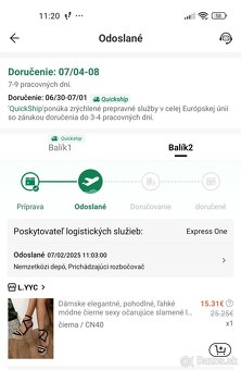 Sandále na platforme veľkosť 39 - 4