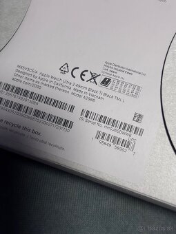Apple Watch ultra 2 Black - 13 dni staré - 4