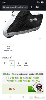 ✅ Oxford Aquatex Plachta na motorku - 4