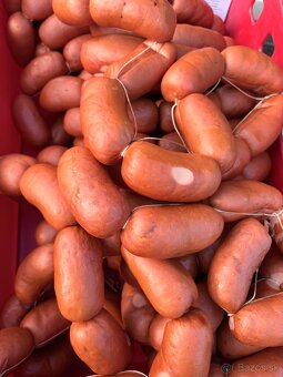 Domáce divinové párky,salámy a špekačky - 4