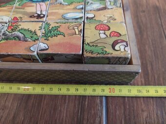 Drevené kocky z rozprávky do rozprávky 20te roky - 4