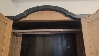 Vintage zrenovovana skriňa na chalupu - 4