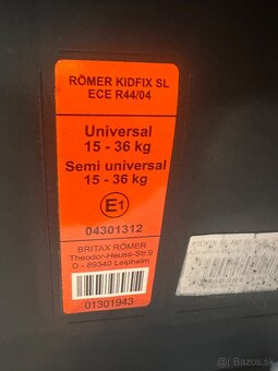 Britax Römer Kidfix SL Black 15-36kg - 4