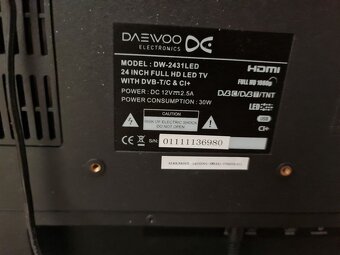 DEAWOO LED TV 24" - 4