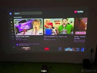 Predám DLP Projektor LG PF 1000 UT a 120" projekčné plátno - 4