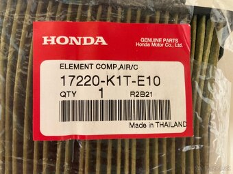 ORIG. DIEL 17220K1TE10 - VZDUCHOVÝ FILTER PRE MODELY HONDA - 4