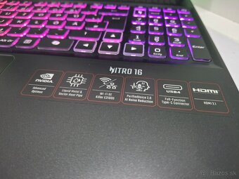 🎮 16,0“ 2K 165Hz IPS Acer®Nitro Ryzen9/RTX4070/1TB/16GB - 4