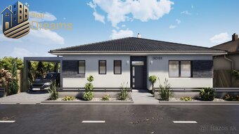 EXKLUZÍVNA NOVOSTAVBA V OBCI CHRABRANY – 4 IZBY, 600 m² POZE - 4