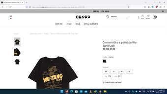 Tričko Wu-Tang Clan, Cypress Hill, Ol' Dirty, 2Pac/Tupac - 4