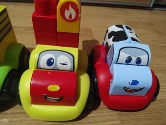 Maxi lego autíčka 4ks - 4