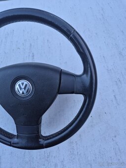 Predám trojramenny kožený volant pre Volkswagen - 4