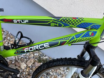 STUF FORCE 24” – Parádny detský bicykel - málo jazdený - 4