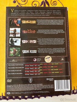 Piráti z Karibiku Edícia 4X DVD - 4