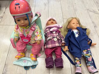 Detská skrinka, bábiky, oblečenie a ďalšie príslušenstvo - 4